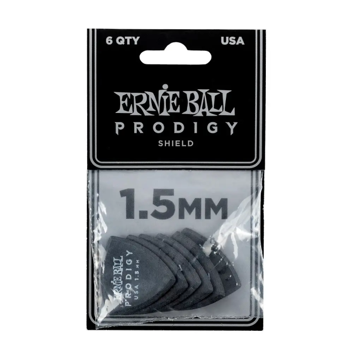 Ernieball Bolsas De Púas Prodigy Reuleax 1,5 Mm Delrin 6 Unidades 1