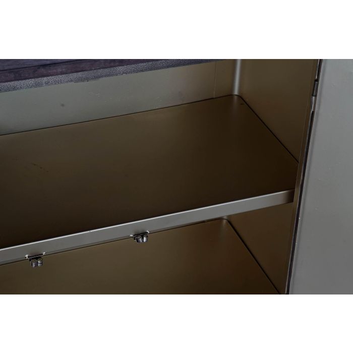 DKD Home Decor Buffet Loft Dorado de Metal con 4 Puertas y 4 Estanterías - Mueble Aparador de Almacenamiento 152x35x69 cm 5 DKD Home Decor Buffet Loft Dorado de Metal con 4 Puertas y 4 Estanterías - Mueble Aparador de Almacenamiento 152x35x69 cm 5