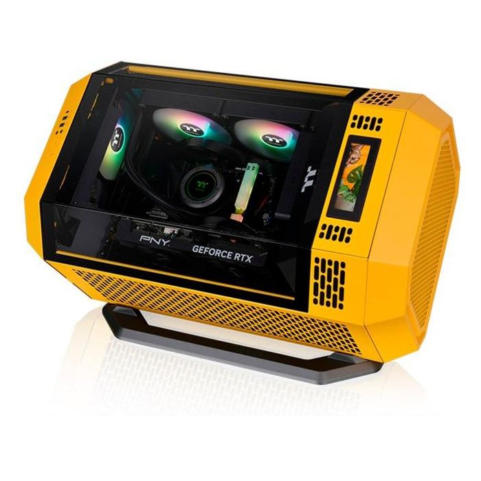 Thermaltake AC-074-ON4NAN-A1 Kit de conversión de torre a rack para Full Tower Carcasa de ordenador - Amarillo 5