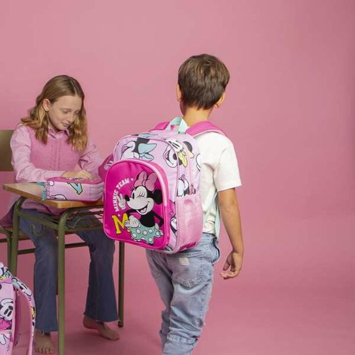 Mochila escolar mediana 38 cm minnie 31.0 x 12.0 x 38.0 cm 1 Mochila escolar mediana 38 cm minnie 31.0 x 12.0 x 38.0 cm 1