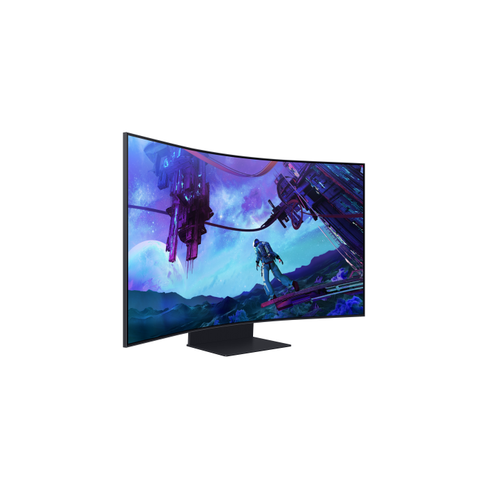 Samsung Odyssey S55CG970NU Pantalla para PC 55" (139,7 cm) 4K Ultra HD LED Negro Mate 165Hz 1ms Curva 1000R 18