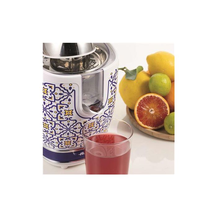 Ariete 413 Capri Exprimidor Retro Metal Cromado Mango Presión 3