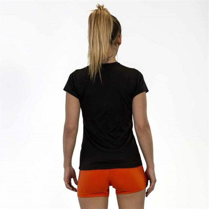 Camiseta Deportiva de Manga Corta Joma Sport Combi Negro 3