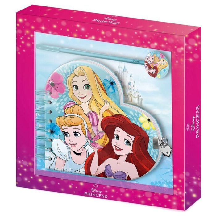 Set diario + boligrafo Princesas Disney Set diario + boligrafo Princesas Disney