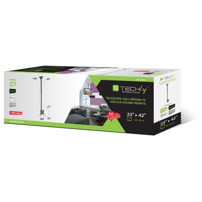 Techly Ramie sufitowe LCD (020614) 42" XL 1 Techly Ramie sufitowe LCD (020614) 42" XL 1