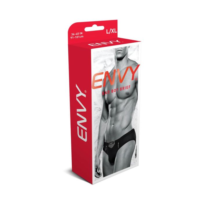Calzoncillos clásicos Envy Negro L/XL 3 Calzoncillos clásicos Envy Negro L/XL 3