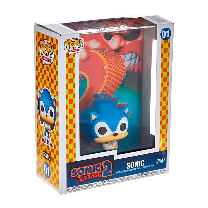 Figura POP Game Cover Sonic Exclusive 0 Figura POP Game Cover Sonic Exclusive 0