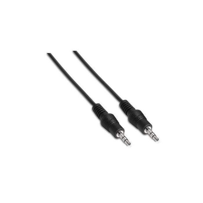 Aisens Cable Audio Estéreo Jack 3.5-M - Jack 3.5-M Negro 1.5M Aisens Cable Audio Estéreo Jack 3.5-M - Jack 3.5-M Negro 1.5M