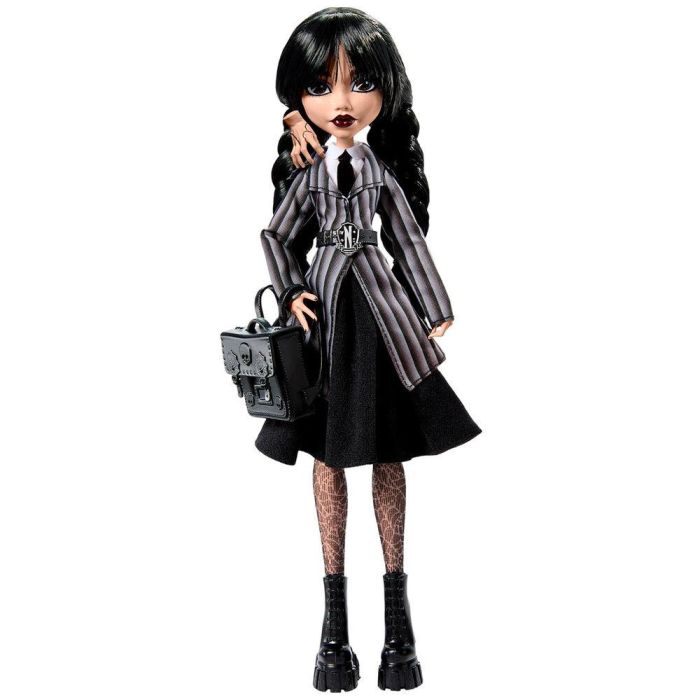 Mattel Muñeca Monster High Wednesday Uniforme Colegio 2 Mattel Muñeca Monster High Wednesday Uniforme Colegio 2