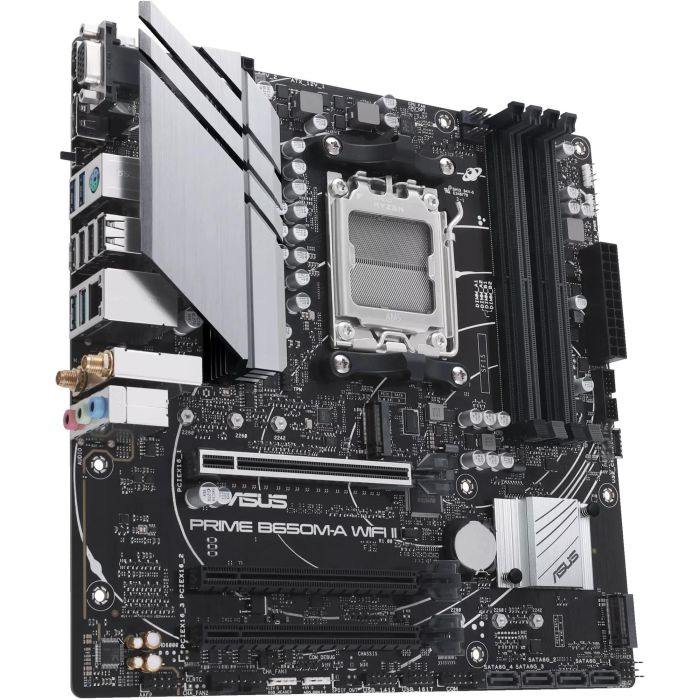 Asus Placa Base Prime B650M-A WiFi II Socket AM5 DDR5 PCIe 5.0 Micro ATX 90MB1EG0-M0EAY0 3