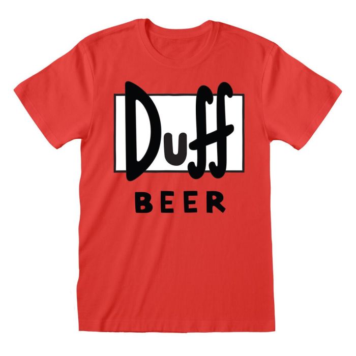 Camiseta de Manga Corta Unisex The Simpsons Duff 0 Camiseta de Manga Corta Unisex The Simpsons Duff 0