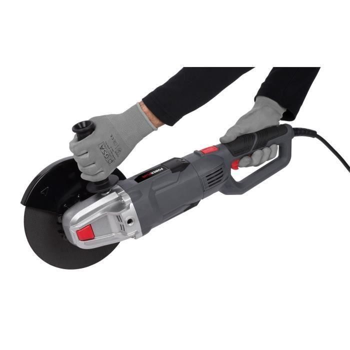 Powerplus POWE20030 Amoladora angular de 2200 W con disco de 230 mm, sistema de arranque suave y sujeción rápida SDS. 3