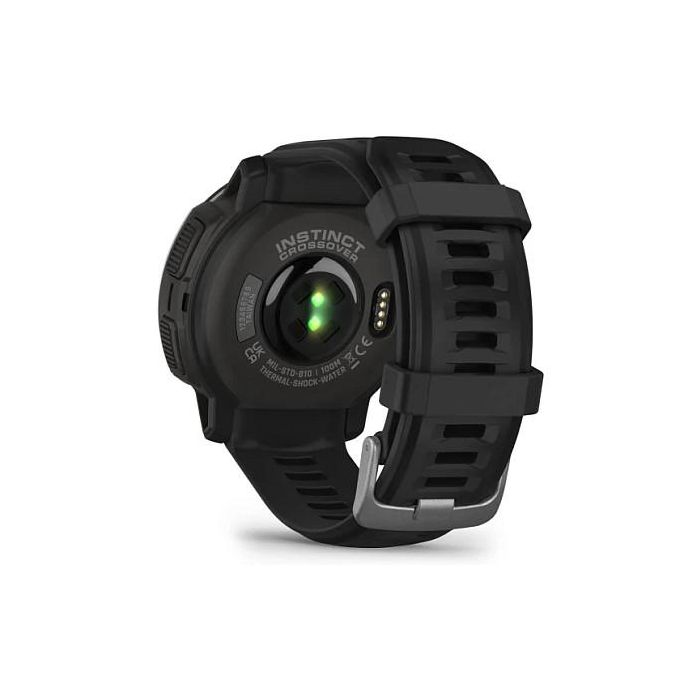 Garmin Instinct Crossover Reloj Inteligente 45mm Negro con GPS (satélite) y Monitor de Frecuencia Cardíaca 5
