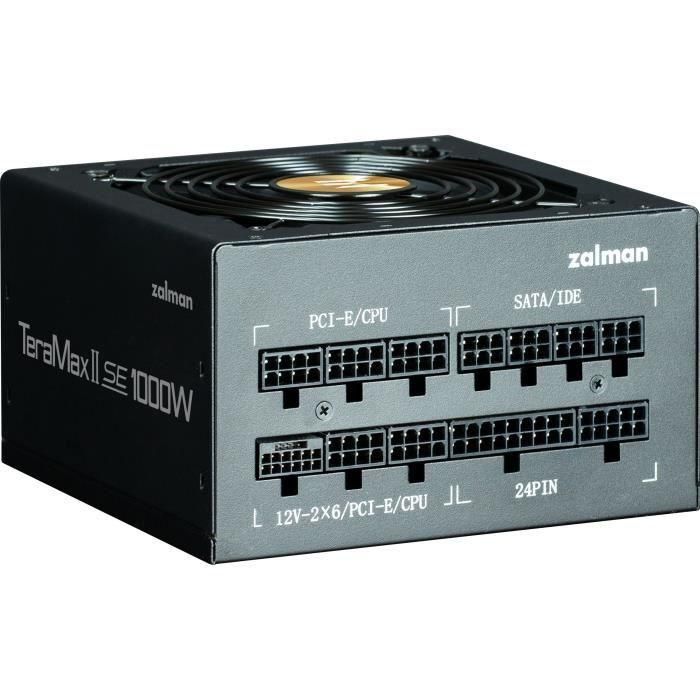 Fuente de alimentación modular para PC - ZALMAN TeraMax2SE 1000W - 80+ Gold 2 Fuente de alimentación modular para PC - ZALMAN TeraMax2SE 1000W - 80+ Gold 2