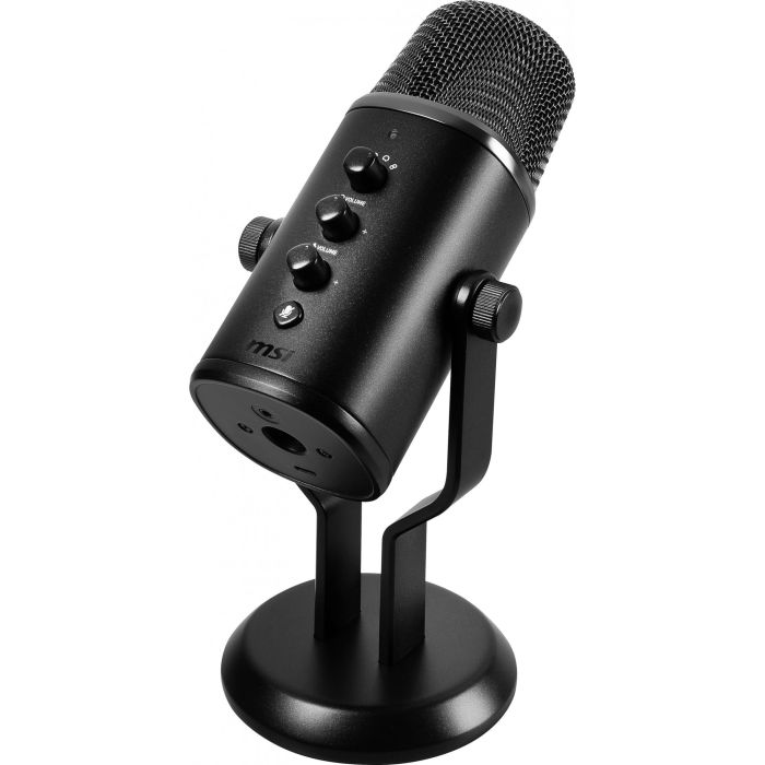 MSI Immerse GV60 Micrófono Streaming Profesional Negro, 24 bit/96 kHz, USB, Plug and Play para PC/Consola 5 MSI Immerse GV60 Micrófono Streaming Profesional Negro, 24 bit/96 kHz, USB, Plug and Play para PC/Consola 5