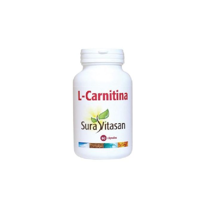 SURA VITASAN L-Carnitina 500 mg 60 Cápsulas Vegetales - Complemento Alimenticio Tartrato de L-Carnitina