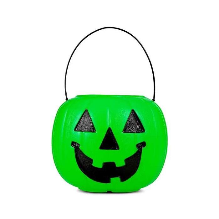 Cesta calabaza verde talla 21,6 x 21,6 x 30,5 cm Cesta calabaza verde talla 21,6 x 21,6 x 30,5 cm
