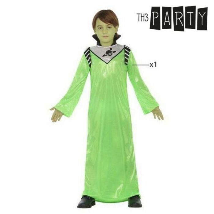 Disfraz para Niños Alien verde 3