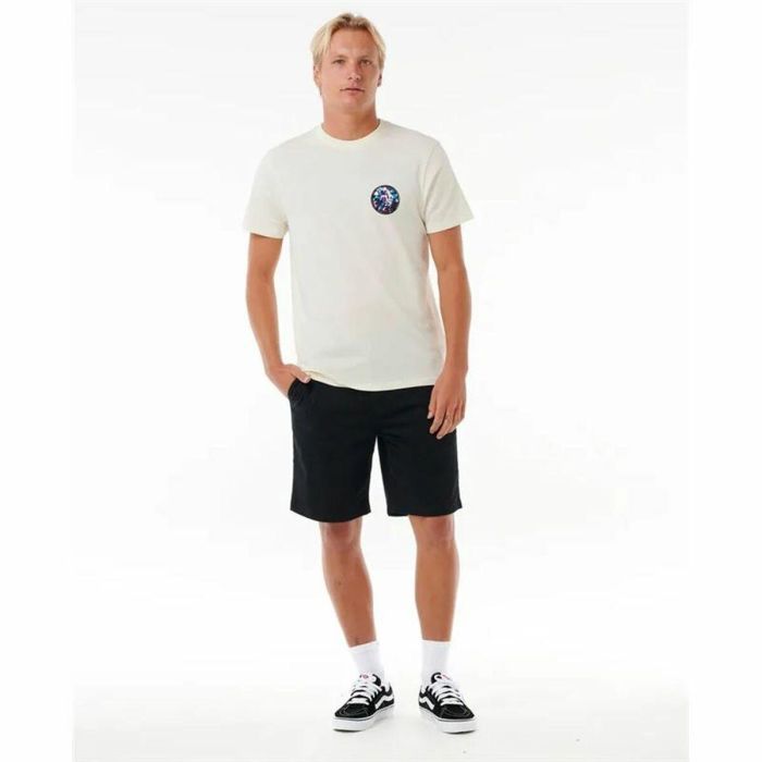 Camiseta de Manga Corta Hombre Rip Curl Passage Tee Blanco 1