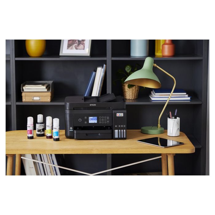 Epson ET-3850 Impresora Multifunción EcoTank 3 en 1, A4, Wi-Fi, ADF, Duplex, Inyección de Tinta, Color, 4800 x 1200 DPI 10 Epson ET-3850 Impresora Multifunción EcoTank 3 en 1, A4, Wi-Fi, ADF, Duplex, Inyección de Tinta, Color, 4800 x 1200 DPI 10