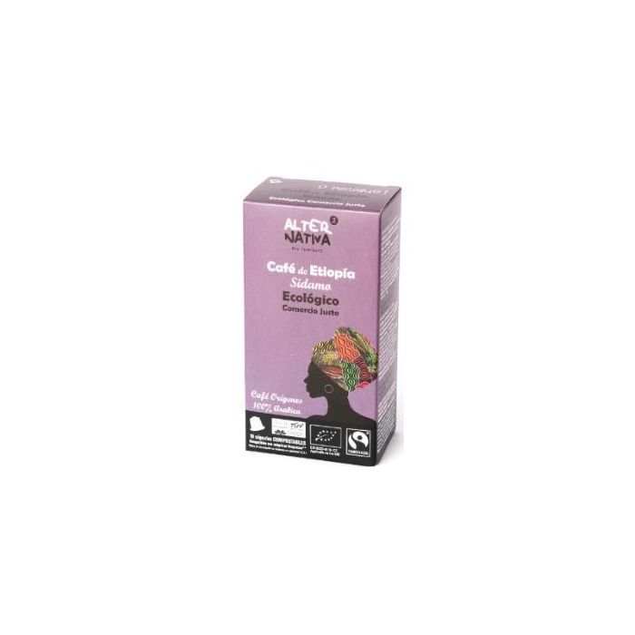 Capsulas Tuv Cafe Etiopia Sidamo 10Uds 5G Bio Capsulas Tuv Cafe Etiopia Sidamo 10Uds 5G Bio