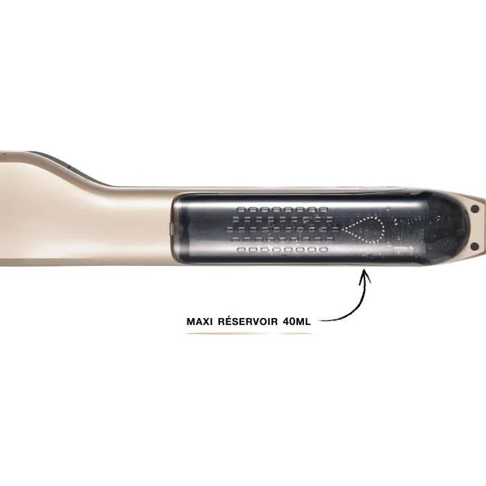 Saint Algue 3992 Demeliss Titanium Plancha al Vapor con Elixir Tratamiento Brillo Ritual Titanio 4