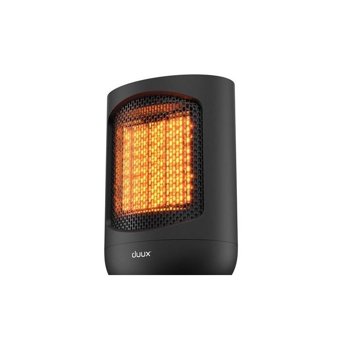 Duux Calefactor Zone Personal Ceramic Negro - 3 Ajustes de Calor, Apto para Baño 5 Duux Calefactor Zone Personal Ceramic Negro - 3 Ajustes de Calor, Apto para Baño 5