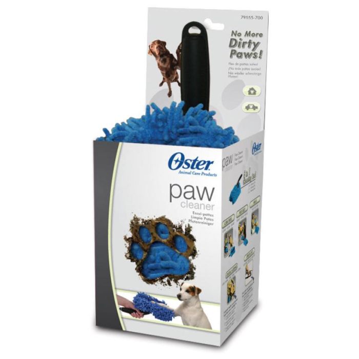 Oster Limpia Patas 5 en 1 para Perros | Herramienta Multiusos Lavado, Secado, Cepillado Muda y Quita Pelusa - 1 Unidad