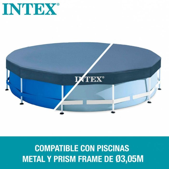 Cubrepiscinas Intex 28030 METAL FRAME 305 x 25 x 305 cm 4 Cubrepiscinas Intex 28030 METAL FRAME 305 x 25 x 305 cm 4