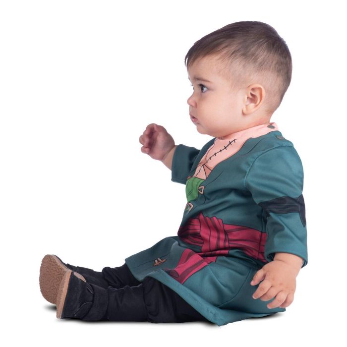 Disfraz roronoa zoro vestido y pantalón talla 12-24 m 3 Disfraz roronoa zoro vestido y pantalón talla 12-24 m 3