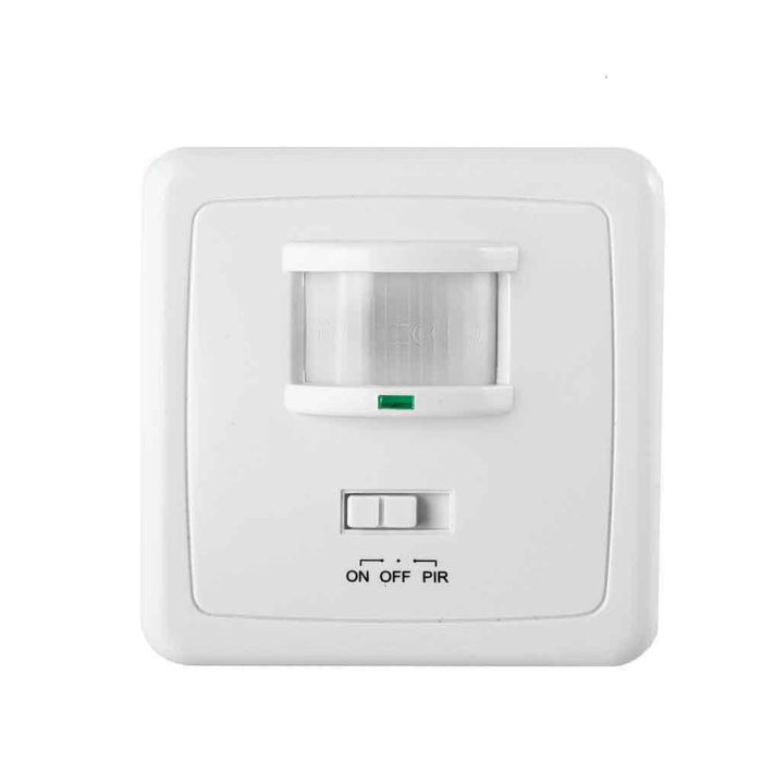 Edm Detector de movimiento empotrable 160° detección 9m 8x8x3.4cm 0 Edm Detector de movimiento empotrable 160° detección 9m 8x8x3.4cm 0