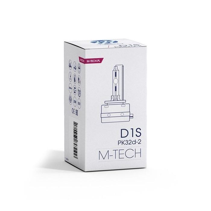 Lámpara Xenón M-Tech Basic D1S 6000K MTECZHCD1S6 2 Lámpara Xenón M-Tech Basic D1S 6000K MTECZHCD1S6 2