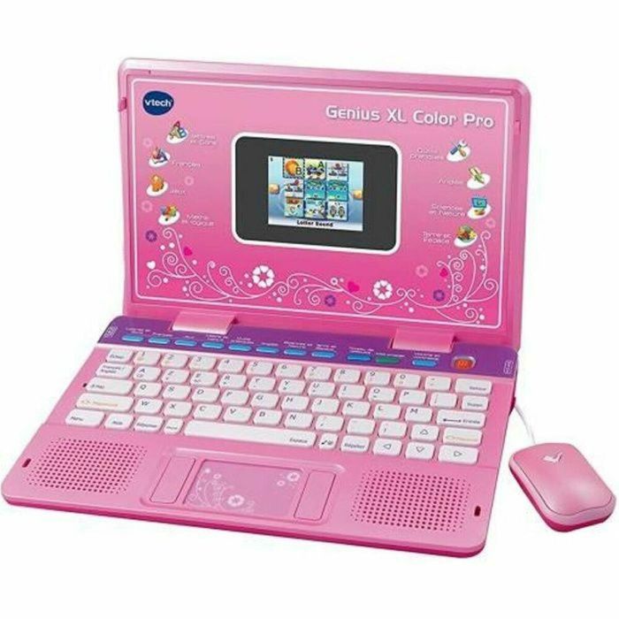 Ordenador portátil Vtech Genius XL Pro FR-EN Juguete Interactivo + 6 Años