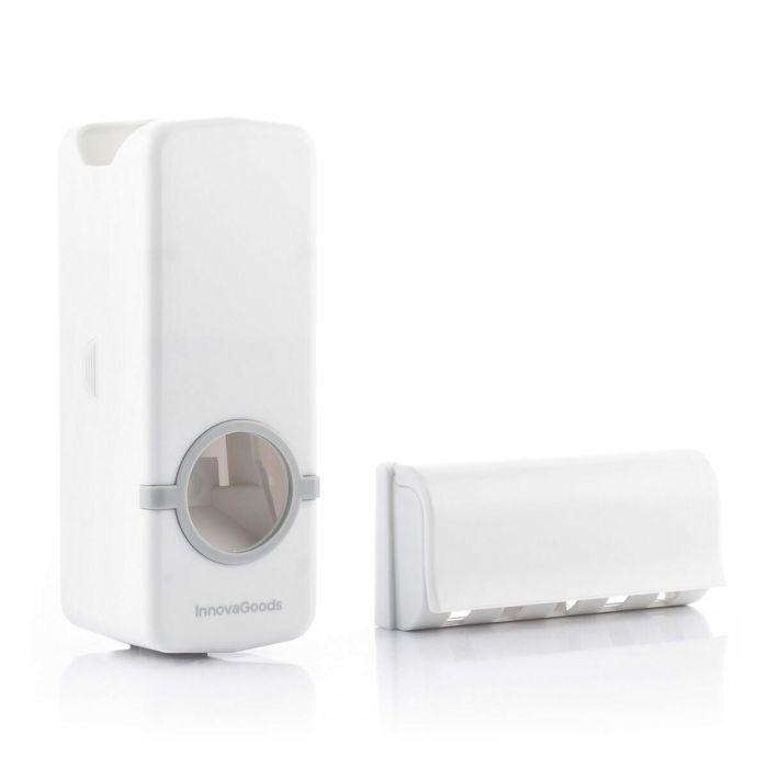 Dispensador de Pasta Dental con Soporte para Cepillos Diseeth InnovaGoods 9 Dispensador de Pasta Dental con Soporte para Cepillos Diseeth InnovaGoods 9