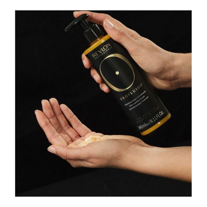 Orofluido Acondicionador Hidratante Nutritivo con Aceites de Argán, Cípero y Lino para Brillo, Suavidad y Protección del Color 240 ml 5