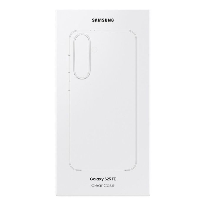 Samsung Funda Clear Cover para Galaxy S25 FE, Transparente 8
