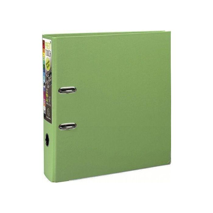 Exacompta Archivador Palanca Prem'Touch Pp A4 Maxi Lomo 80 mm Verde Anis Exacompta Archivador Palanca Prem'Touch Pp A4 Maxi Lomo 80 mm Verde Anis