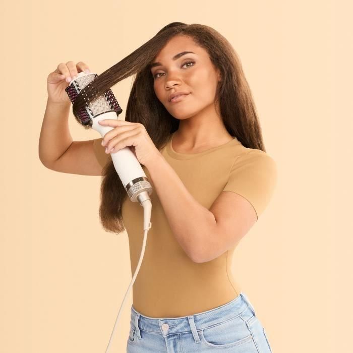 Shark HT202EU Cepillo de Aire Caliente FlexBrush 2 en 1 para Alisar, Dar Volumen y Eliminar Encrespamiento 4