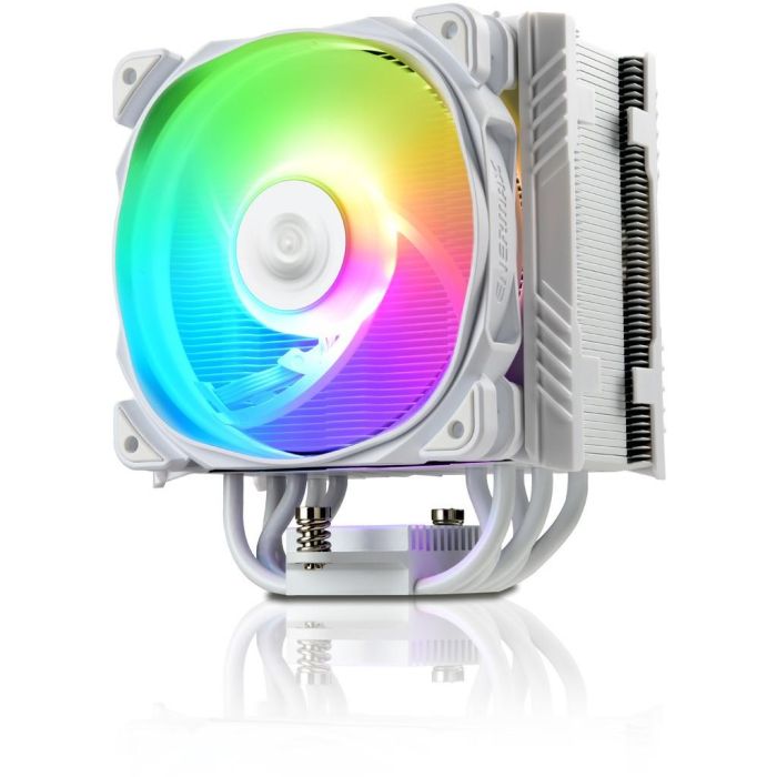 Enermax ETS-T50A-W-ARGB Ventilador Disipador CPU Gaming con RGB, 5 Tubos de Calor, Compatible con Intel/AMD 1 Enermax ETS-T50A-W-ARGB Ventilador Disipador CPU Gaming con RGB, 5 Tubos de Calor, Compatible con Intel/AMD 1