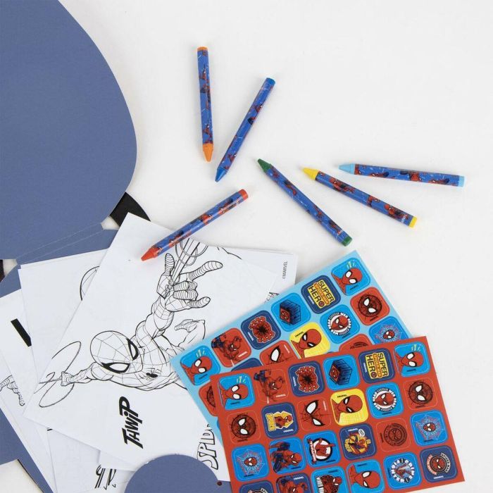 Cerdá Álbum de actividades y colorear Spiderman para niños 3+ años color rojo 25x29x0.1 cm 3