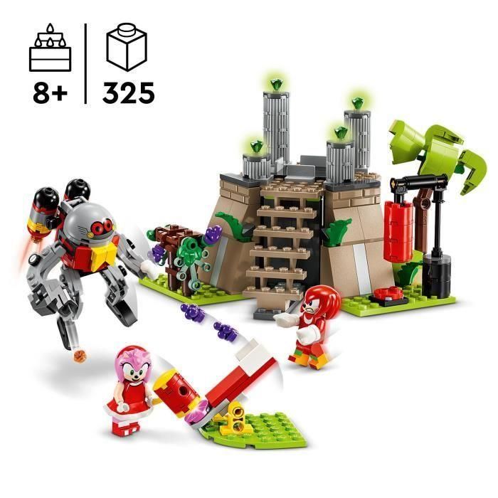 LEGO Sonic the Hedgehog 76998 Set de Knuckles y el Santuario del Maestro Jugador Esmeralda 1 LEGO Sonic the Hedgehog 76998 Set de Knuckles y el Santuario del Maestro Jugador Esmeralda 1