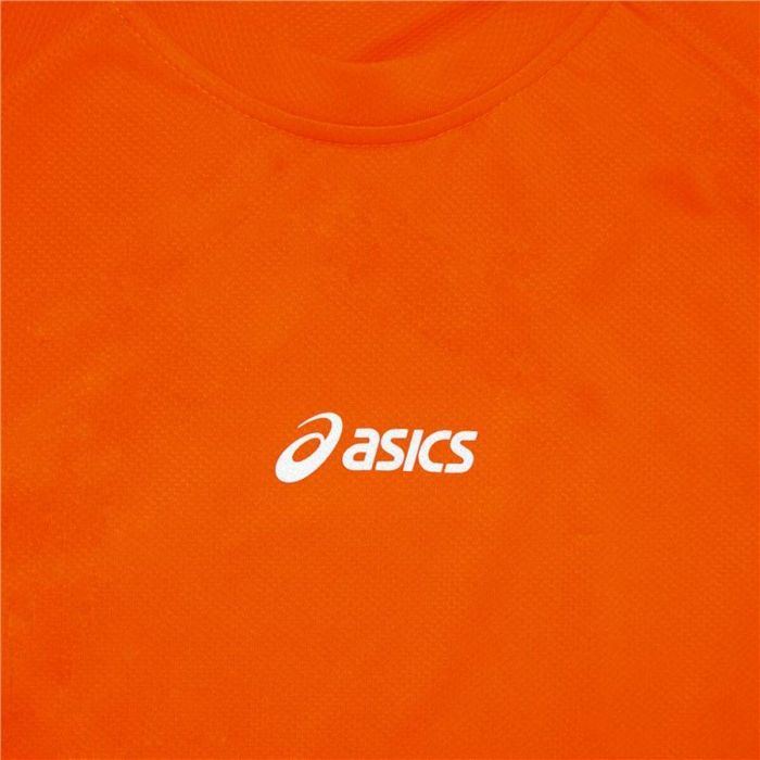 Camiseta de Manga Larga Hombre Asics Hermes Naranja S 2 Camiseta de Manga Larga Hombre Asics Hermes Naranja S 2