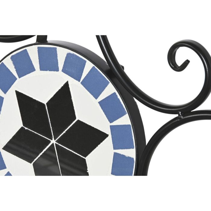 Banco DKD Home Decor Cerámica Mosaico Negro Metal Multicolor (111 x 54 x 88 cm) 3 Banco DKD Home Decor Cerámica Mosaico Negro Metal Multicolor (111 x 54 x 88 cm) 3