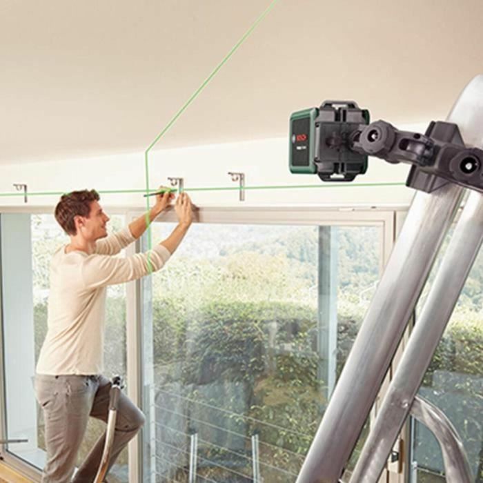 Bosch BOS4053423245233 Láser de línea Quigo Verde con 2 pilas, alicates universales MM2 y adaptación de fijación 2 Bosch BOS4053423245233 Láser de línea Quigo Verde con 2 pilas, alicates universales MM2 y adaptación de fijación 2