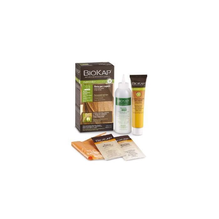 Biokap 9.3 Tinte Rubio Muy Claro Dorado Tubo 140ml - Rapid Sin Amoniaco Vegetal