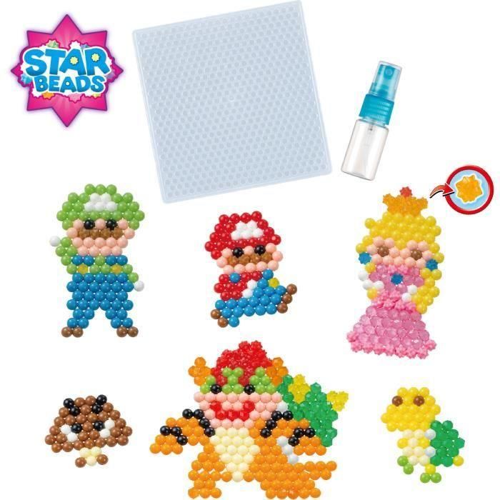 Super Mario Set Personajes 31946 Aquabeads