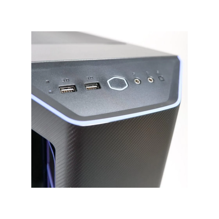 Millenium MCB-B510L/DEF Chasis PC ATX Ventana Lateral Textura Carbono Negro