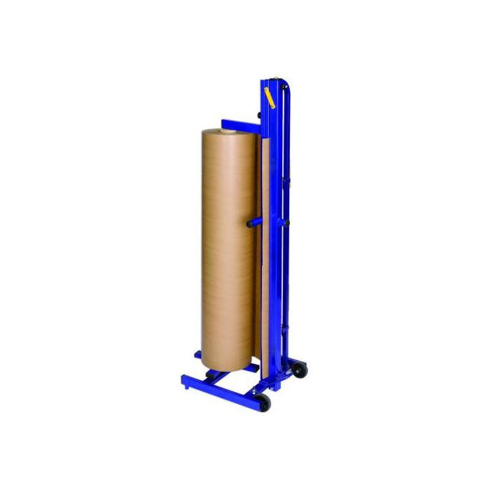 FABRISA 15785 Portabobinas vertical para 1 bobina de papel Kraft, ideal para rollos de hasta 1,20m de ancho