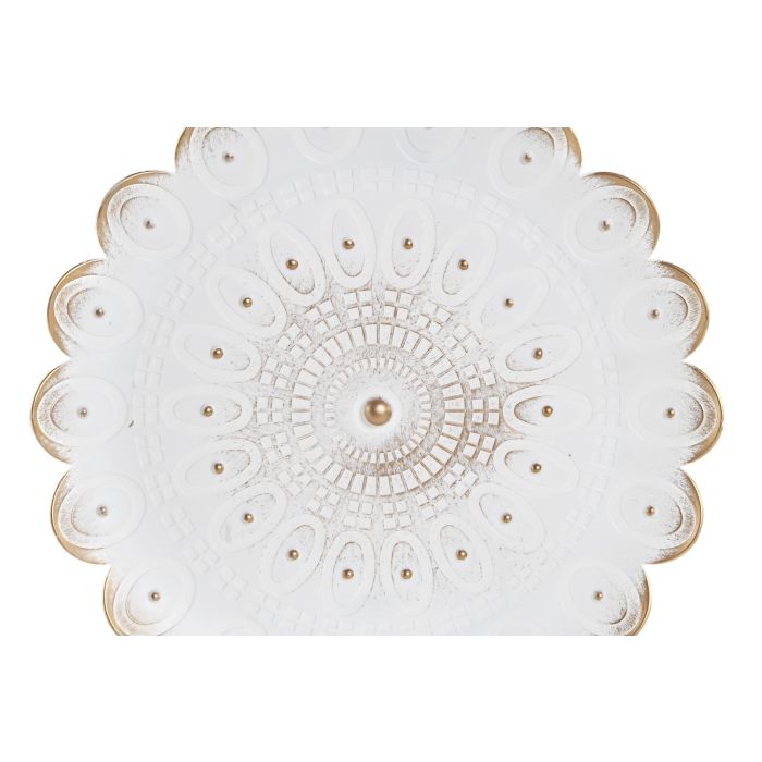 DKD Home Decor Decoración de Pared Moderna Polipropileno Blanco Dorado - Set de 3 Piezas 35x35x2 cm - Pack de 2 Surtido 1 DKD Home Decor Decoración de Pared Moderna Polipropileno Blanco Dorado - Set de 3 Piezas 35x35x2 cm - Pack de 2 Surtido 1