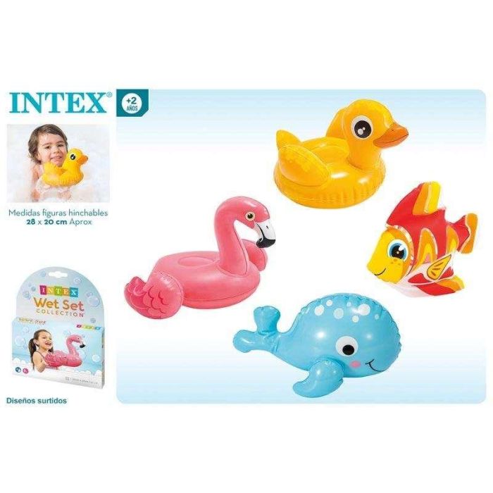 Figura hinchable animales 28x20 cm (+ 2 años) - modelos surtidos 10 Figura hinchable animales 28x20 cm (+ 2 años) - modelos surtidos 10